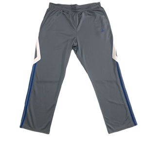 Adidas Track Pants 3 Stripes Gray Blue Size XL * Bin J*